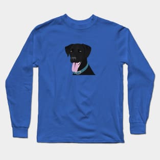 Dante the Black Labrador Long Sleeve T-Shirt